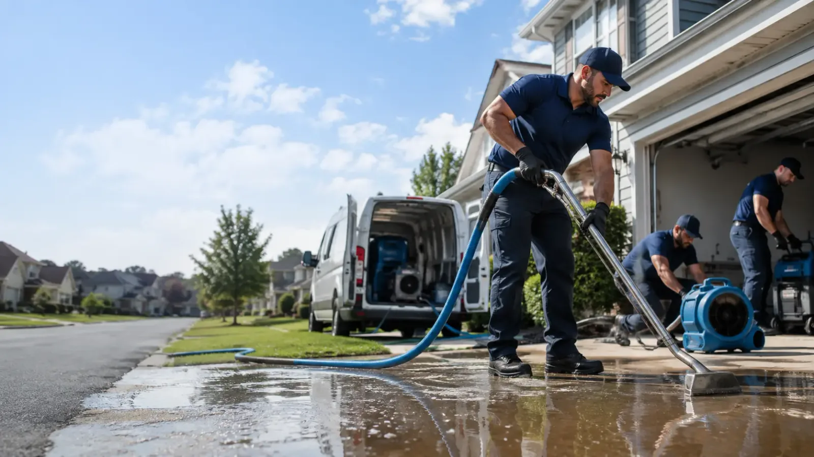 Flood Damage Restoration in Cushing, OK